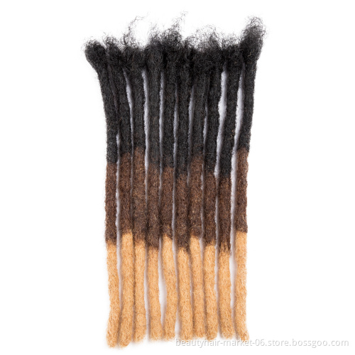 BLT Locs Hair artificial dreadlock extensions human hair handmade human hair dreads wholesale dread lock extension